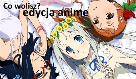 Co wolisz Ale bardziej głosowanie Anime sameQuizy