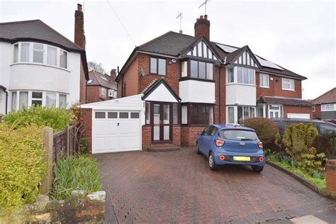 Harts Green Road Birmingham B17 3 Bed Semi Detached House For Sale £