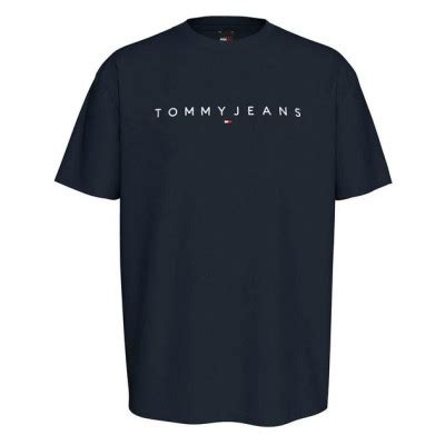 Camiseta Tommy Hilfiger Linear Logo Para Hombre