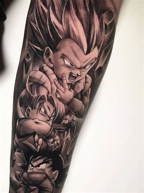 Dragon Ball Z Tattoo Idea Nel Tatuaggio Naruto Idee Per