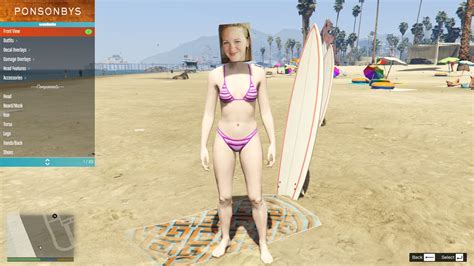 Four New Bikini Textures For Your MP Female GTA5 Mods