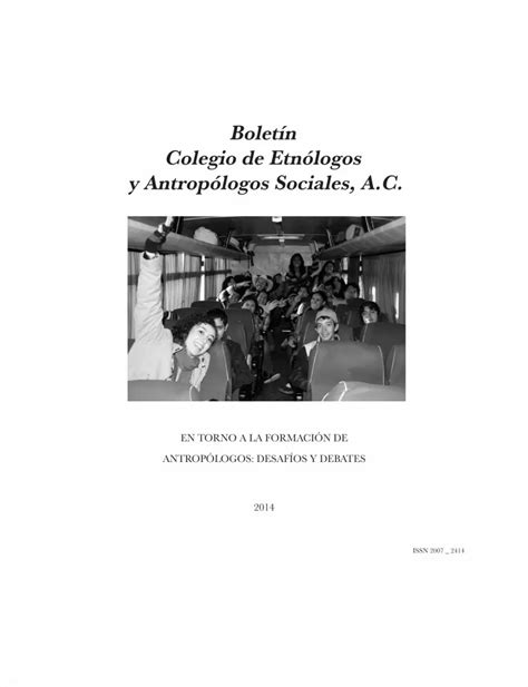 Pdf La Centralidad Del Trabajo De Campo En La Formación De Los Antropólogos Reflexiones A