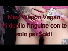 Miss Wagon Vegan I Shave My Crotch And Show You My Pussy Because You Have To Unhook Slave