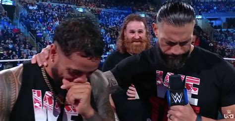 Roman Reigns Emotionally Apologizes To Jey Uso And Sami Zayn To Rebuild