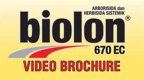 BIOLON 670 EC VIDEO BROCHURE PT BIOTIS AGRINDO YouTube