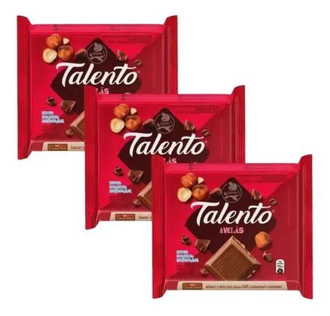 Kit Chocolate Talento Sabor Avel S G Mercadolivre