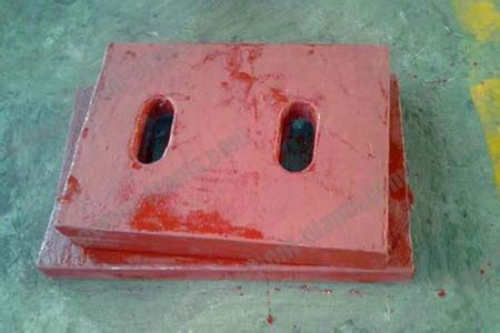 Jaw Crusher Toggle Plate Jaw Crusher Plate Customization