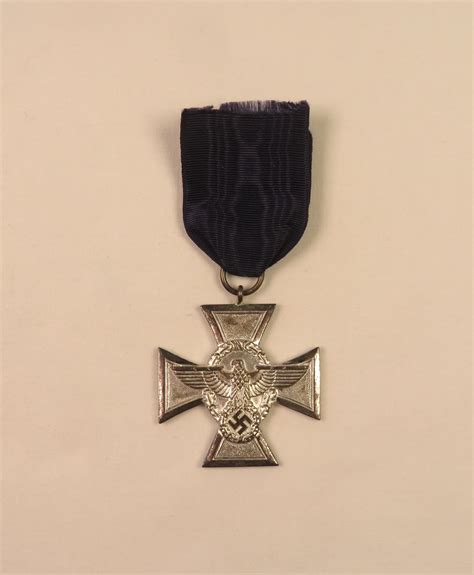 Germany Police Year Long Service Medal Second Class Ww