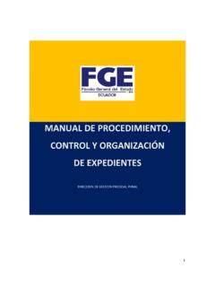 Manual De Procedimiento Control Y Organizaci N Manual De