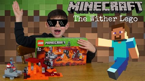 Lego Minecraft Set 21126 The Wither Unboxing Review Time Lapse