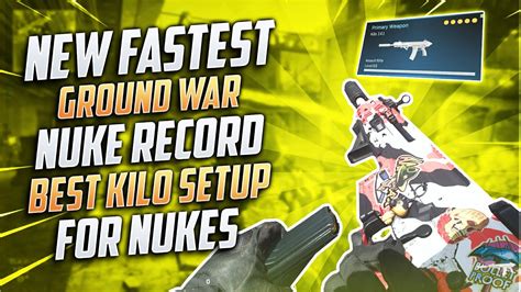 FASTEST GROUND WAR NUKE ON XBOX THE BEST KILO 141 NUKE SETUP TapX Tom