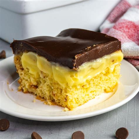 Boston Cream Cake Original Recipe