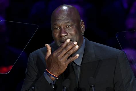 Michael Jordan Jokes About Crying Meme At Kobe Memorial