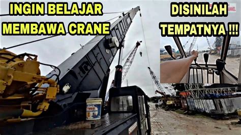 Di Tempat Ini Pemula Bebas Belajar Menbawa Crane Dan Alat Berat