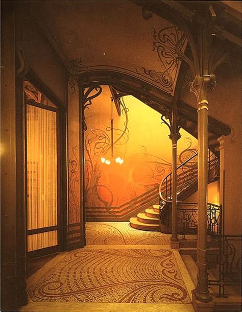 Art Nouveau Victor Horta References Art Nature Pinterest