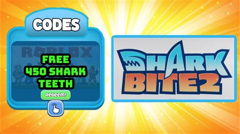 Roblox Shark Bite Codes Latest Roblox Codes Get Free Shark Teeth