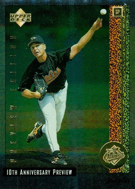 1998 Upper Deck 10th Anniversary Preview Retail Jimmy Key 8 Orioles Ebay