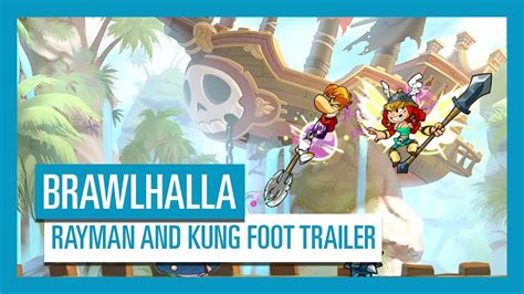 Brawlhalla Rayman And Kung Foot Trailer Youtube