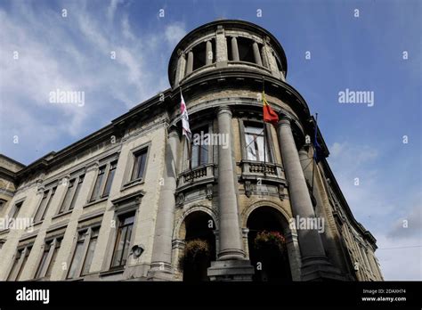 Illustration Shows The City Hall Of The Molenbeek Saint Jean Sint Jans