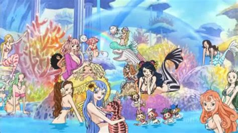 One Piece Landing At The Fish Man Island Beautiful Mermaids