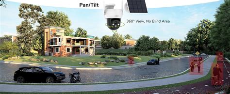 Deatti Solar Security Camera K Security Camera Wireless Outdoor