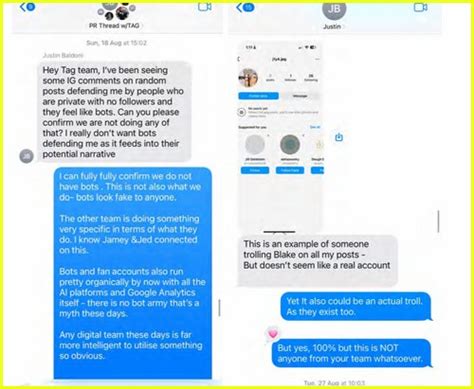 Every Text Message From Justin Baldonis Lawsuit Against The New York