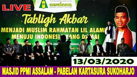 Tabligh Akbar Guru Mulia Al Ustad Abdul Somad Di Pondok Pesantren