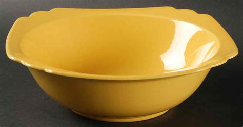 Riviera Yellow 8 Round Vegetable Bowl By Homer Laughlin Replacements