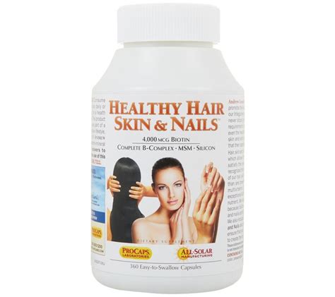 Andrew Lessman Healthy Hair Skin Nails Capsules Qvc