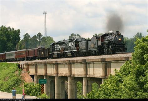 TVRM 630 Norfolk Southern Steam 2-8-0 at Gaffney, South Carolina by ...