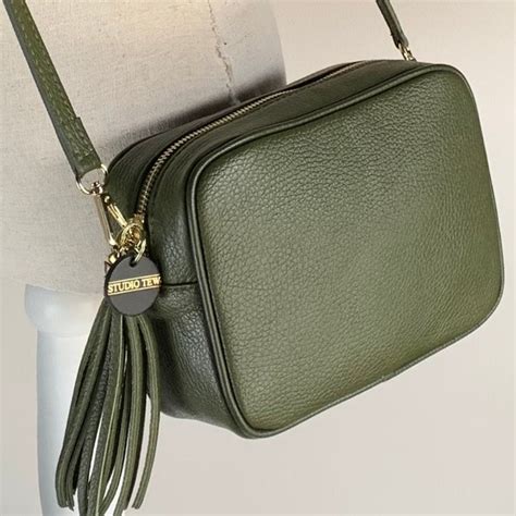 Olive Green Crossbody Bags Etsy