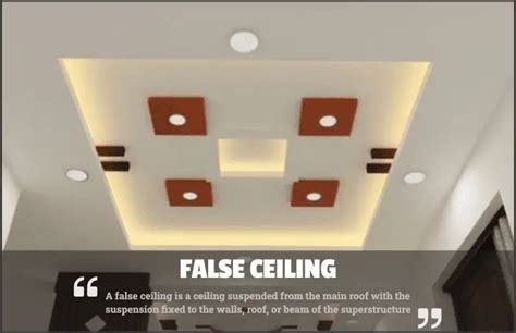 False Ceiling Types Advantages And Disadvantages