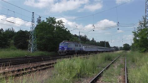 PKP Intercity EU07 055 i EP07 381 Rudna Gwizdanów YouTube