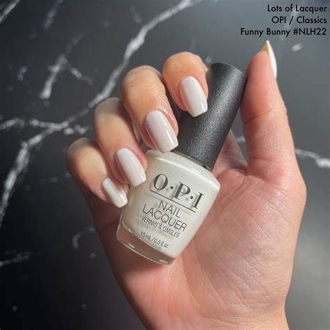 Opi Funny Bunny Review — Lots Of Lacquer