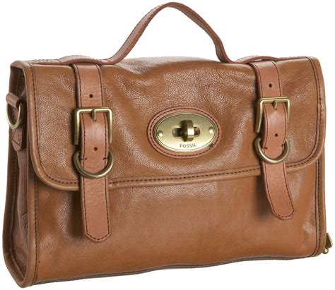 Fossil Vintage Re Issue Satchel In Brown Tan Lyst