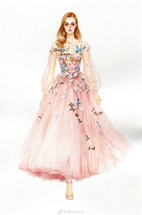 Fashion Illustration Sketches Dresses Fashion Illustration