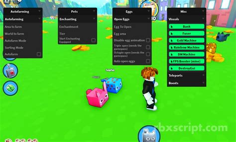 Pet Simulator X New Free Gui Auto Farm Scripts Rbxscript