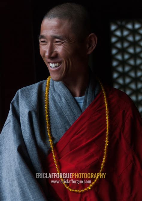 Eric Lafforgue Photography Smiling North Korean Monk In Ryongthong