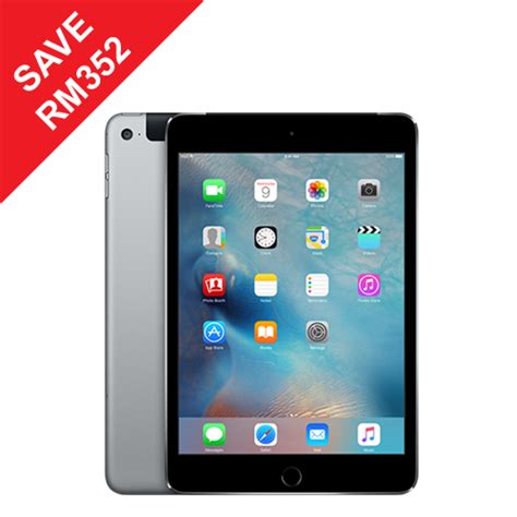 Apple IPad Mini 3 Wifi Cellular 16GB Silver Space Grey Clearance