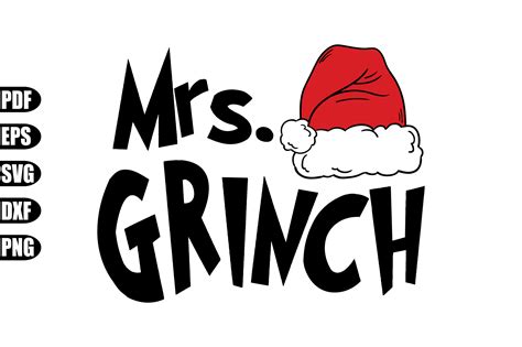 Mrs Grinch Svg Graphic By Creativekhadiza124 · Creative Fabrica