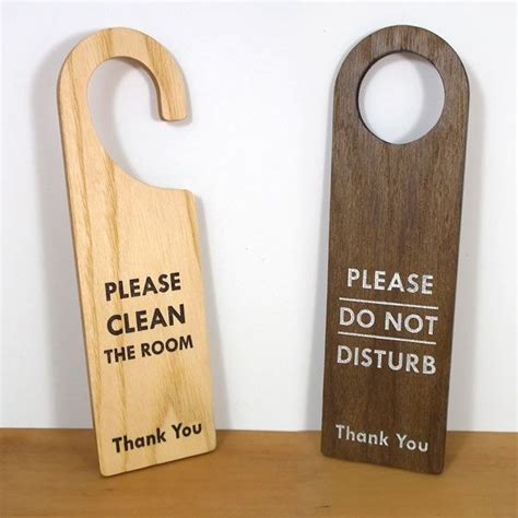 Do Not Disturb Signs Door Signage Wooden Doors Door Handle Diy