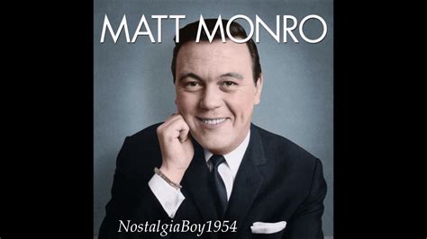 MATT MONRO THE BEST OF THE CAPITOL YEARS ALBUM YouTube