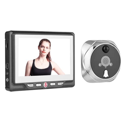 Peephole Camera, Peephole Camera For Apartment With 4.3in LCD Screen ...