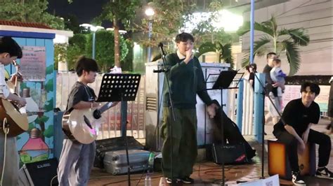 Busking荃灣公園對開mc 張天賦抽 Cover20231231 Youtube