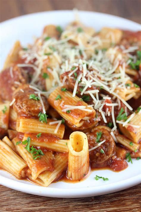 Italian Sausage Rigatoni Recipe BlogChef