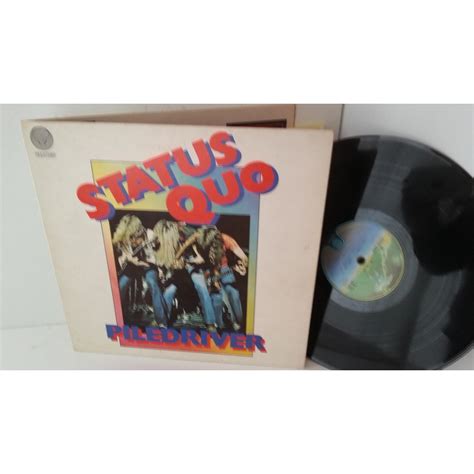 Status Quo Piledriver Gatefold