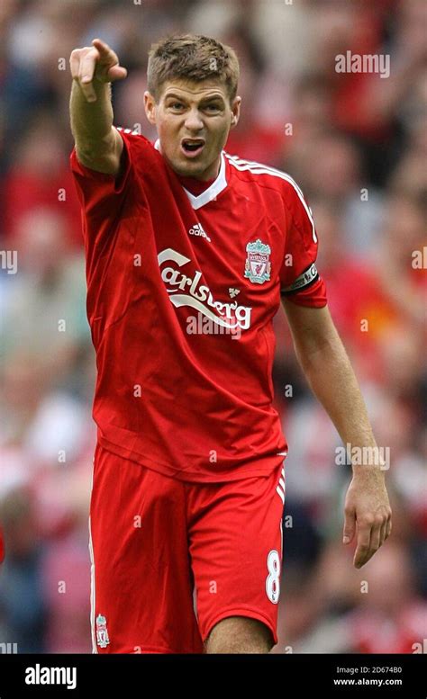 Steven Gerrard, Liverpool Stock Photo - Alamy