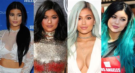 Check Out 10 Best Pics Of Kylie Jenners Hair Evolution