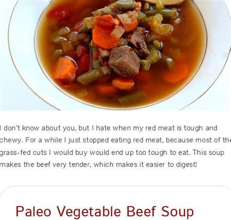 Best Soups Series: 21 Paleo Vegetable Soup Recipes Compared – AIP, Slow ...