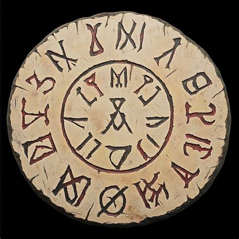 runic inscriptions  symbols depicting    runes  magic